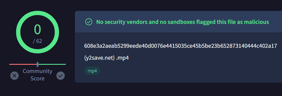 Y2Save.net Virus Scan